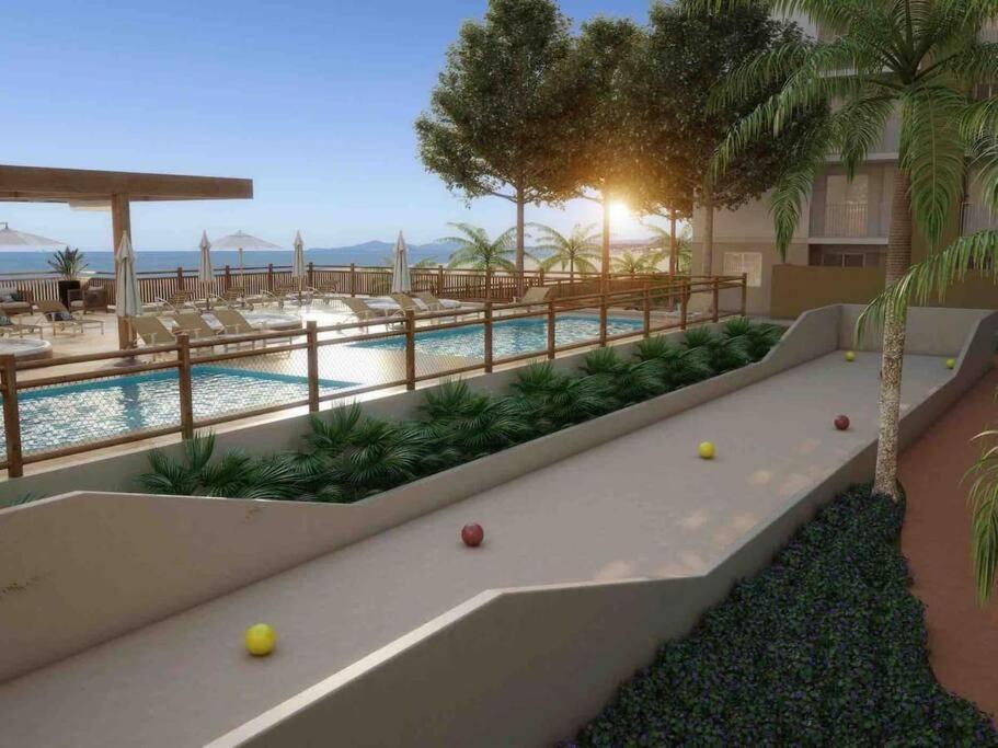 Pe Na Areia - Proximo Ao Beto Carreiro Apartment Barra Velha  Luaran gambar